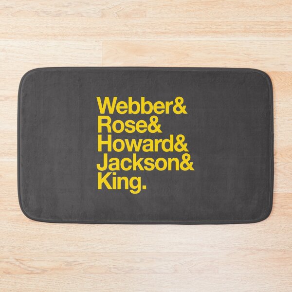 Item preview, Fab Five Basketball Team Design in Yellow for Sports Fans designed and sold by zakariastore15.