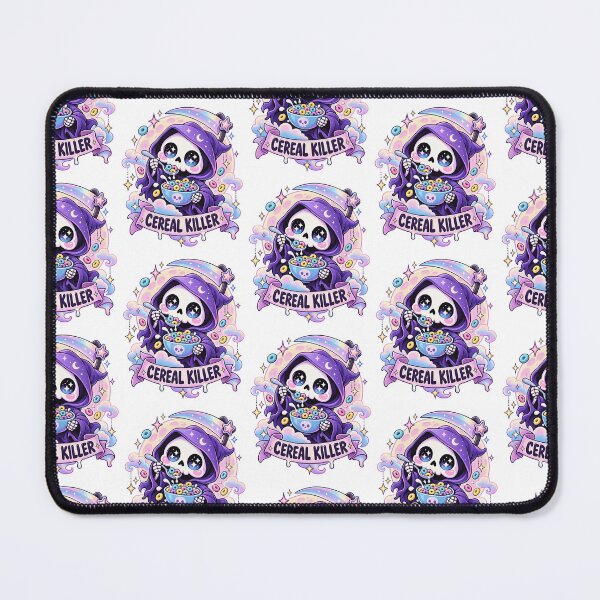 Item preview, Cute Cereal Killer Pastel Goth Chibi Grim Reaper Design designed and sold by SEINENGAPPI8.