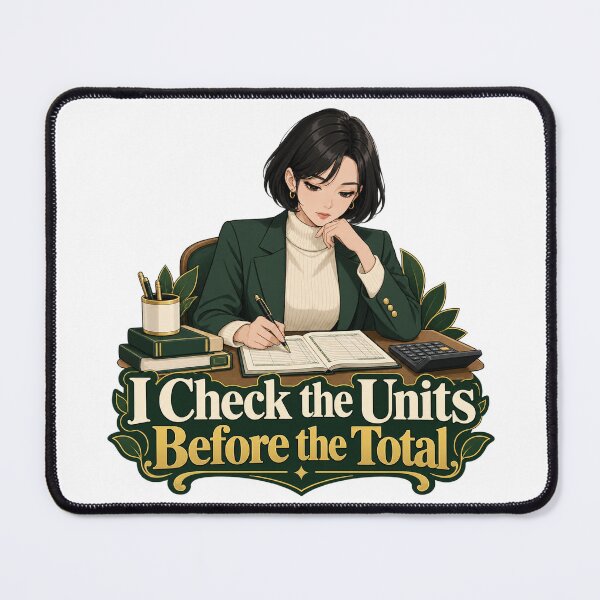 Item preview, Check the Units Before the Total Anime Trader designed and sold by Bikivuno.