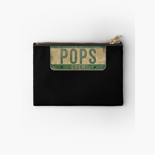 Item preview, Best Pops Ever Vintage Car Plate Father's Day Grandpa designed and sold by PaigeWoodShop.