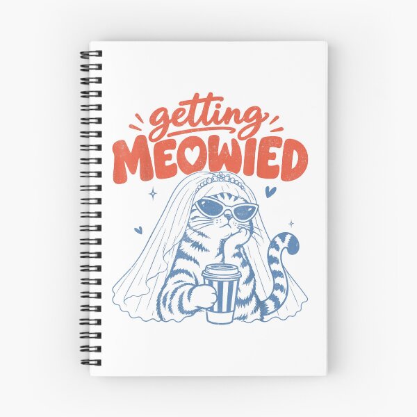 Item preview, Bachelorette Party Getting Meowied Cat Bride Funny Wedding designed and sold by AnsadoWinu.