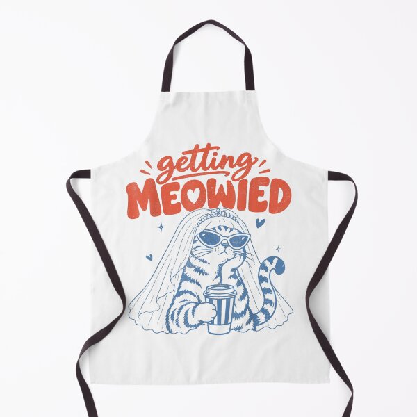 Item preview, Bachelorette Party Getting Meowied Cat Bride Funny Wedding designed and sold by AnsadoWinu.