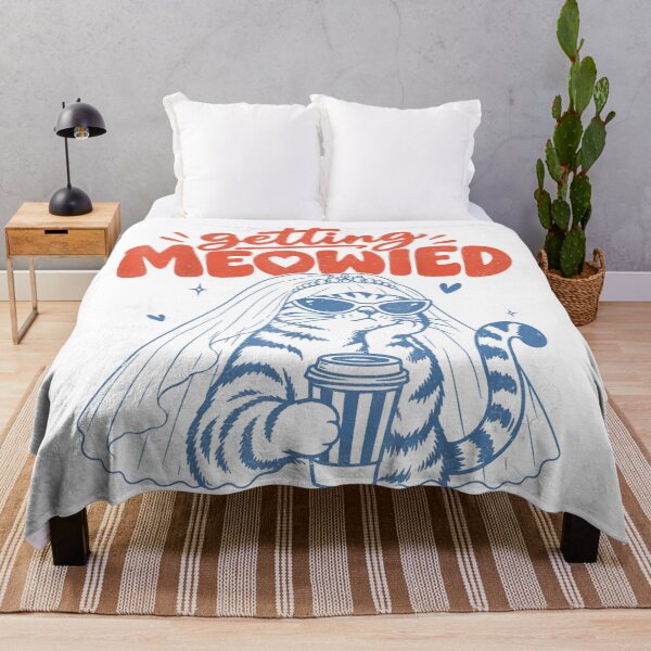 Item preview, Bachelorette Party Getting Meowied Cat Bride Funny Wedding designed and sold by AnsadoWinu.