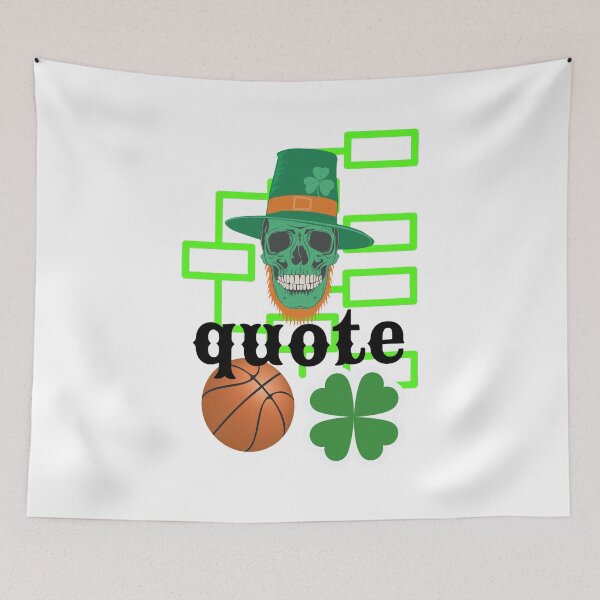 Item preview, Leprechaun Skull Basketball Bracket Design designed and sold by DominiRempel.