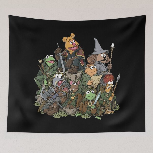 Item preview, Fellowship of the Muppets designed and sold by Emilykerryart.
