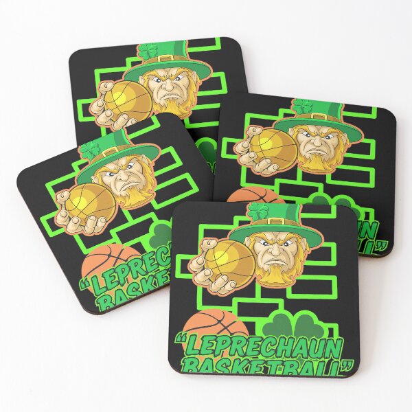 Item preview, Lucky Leprechaun Basketball Mascot Design designed and sold by DominiRempel.