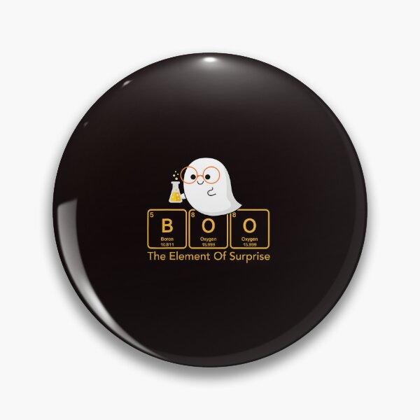 Item preview, Chemistry Boo The Element of Surprise Cute Halloween designed and sold by ImeldaSparks.