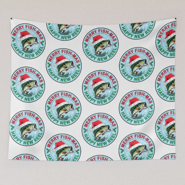Item preview, Merry Fish-Mas Happy New Reel designed and sold by RevolutionFourr.