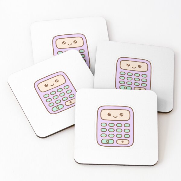 Item preview, Kawaii Calculator  — Cute Pastel Back to School Design designed and sold by Sweet Blob Co.