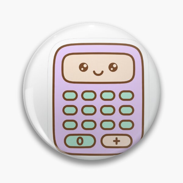 Artikelvorschau, Kawaii-Taschenrechner – Niedliches Pastell-Design für den Schulanfang entworfen und verkauft von Sweet Blob Co.