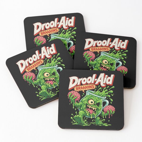 Item preview, Drool Aid Zombie Pitcher Green Monster Brain Retro Halloween Design designed and sold by SEINENGAPPI8.