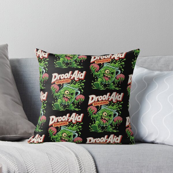 Item preview, Drool Aid Zombie Pitcher Green Monster Brain Retro Halloween Design designed and sold by SEINENGAPPI8.