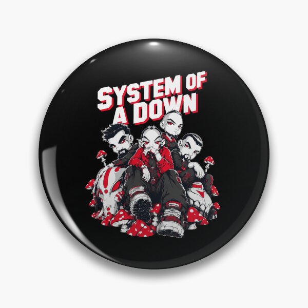 Item preview, System of a Down Mushrooms designed and sold by DewittlorraArts.