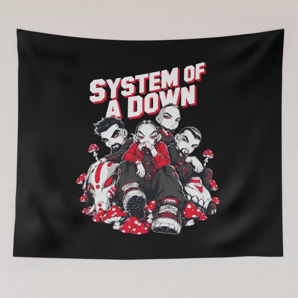 Item preview, System of a Down Mushrooms designed and sold by DewittlorraArts.