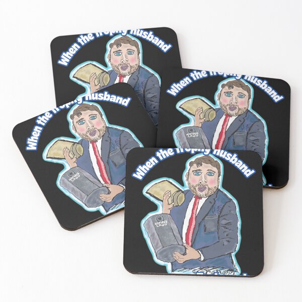 Item preview, Trophy Husband Dollar Store Joke Humorous Art designed and sold by DominiRempel.