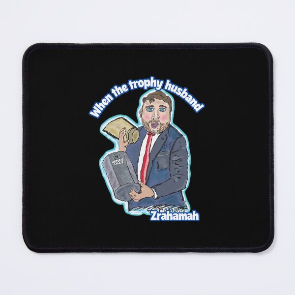 Item preview, Trophy Husband Dollar Store Joke Humorous Art designed and sold by DominiRempel.