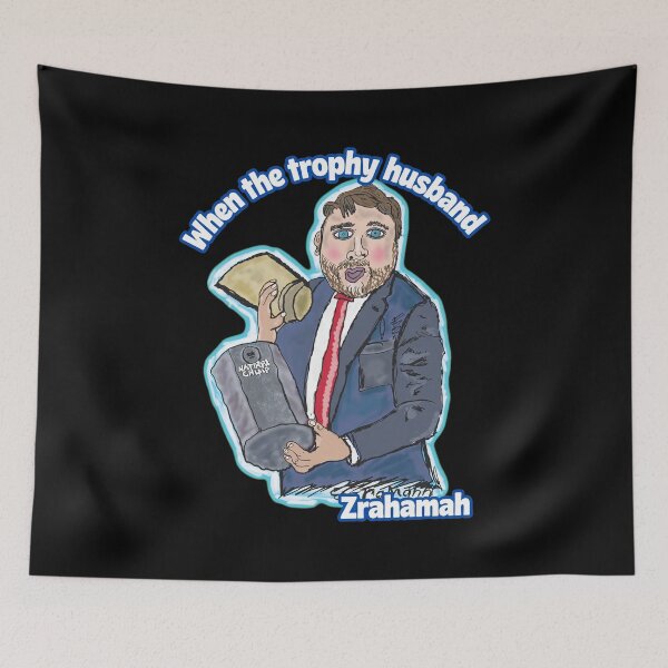 Item preview, Trophy Husband Dollar Store Joke Humorous Art designed and sold by DominiRempel.