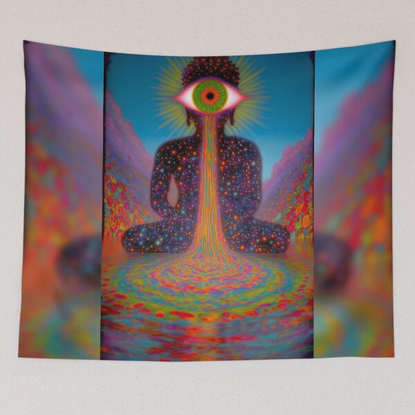 Item preview, The Cosmic Weeping Eye designed and sold by MongLongStudio.