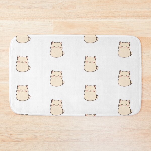 Item preview, Kawaii Chubby Cat  — Cute Cream Kitten Illustration designed and sold by Sweet Blob Co.