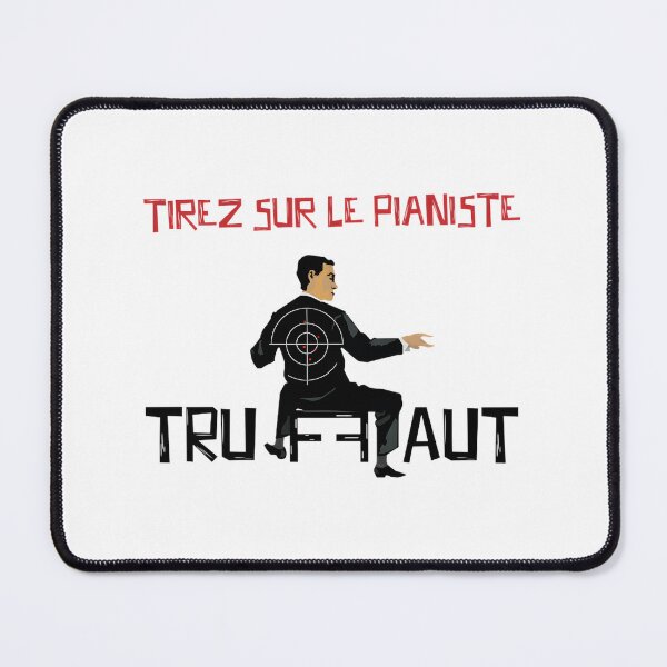Item preview, Tirez Sur Le Pianiste Artistic French Movie Inspired Design designed and sold by VICIOUSPETAL.