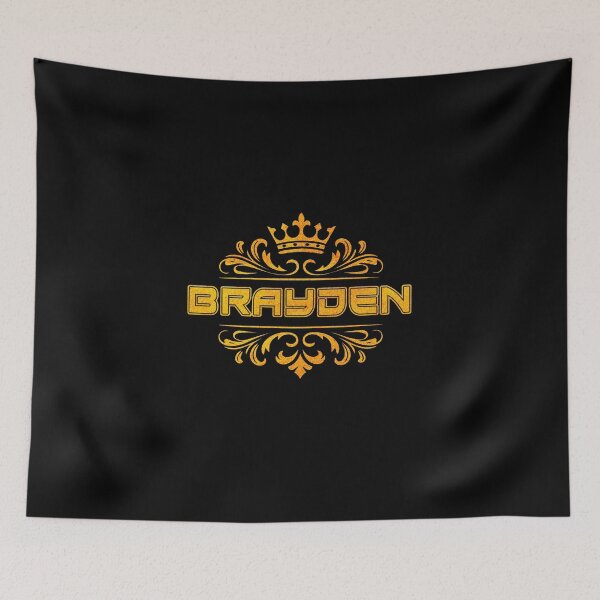 Item preview, Brayden Personalized Funny & Unique Custom Name Design with Crown designed and sold by Watsonarts.