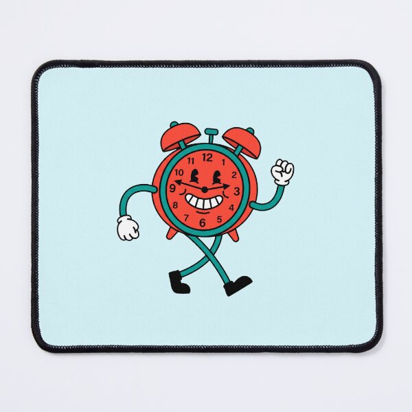 Item preview, Vintage Cartoon Walking Alarm Clock Retro 1930s Style designed and sold by pattman.