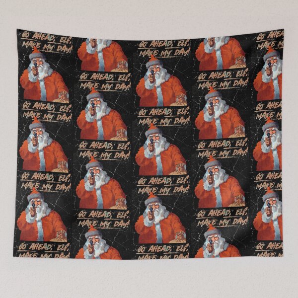 Item preview, Vintage Christmas Bad Funny Santa Claus Face T-Shirt designed and sold by RevolutionFourr.