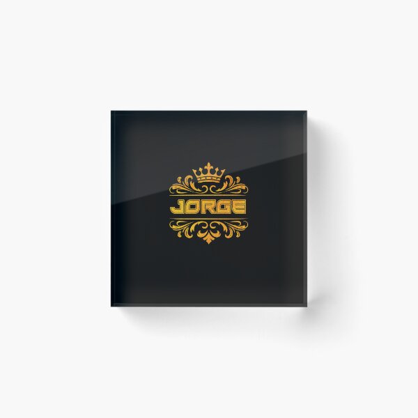 Item preview, Jorge Personalized Funny & Unique Custom Name Design with Crown designed and sold by Watsonarts.