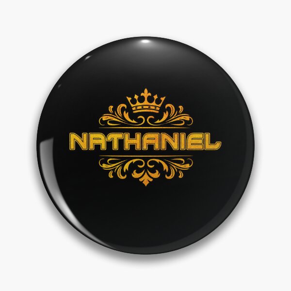 Item preview, Nathaniel Personalized Funny & Unique Custom Name Design with Crown designed and sold by Watsonarts.