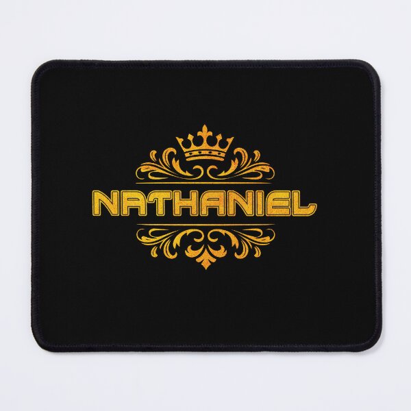 Item preview, Nathaniel Personalized Funny & Unique Custom Name Design with Crown designed and sold by Watsonarts.