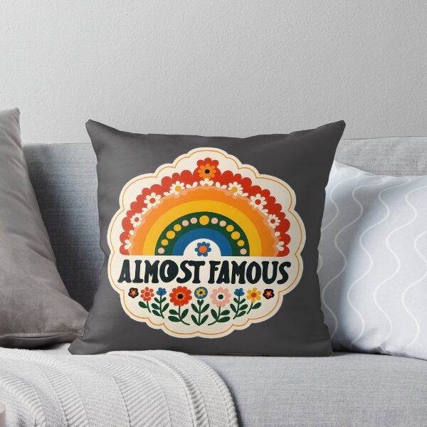 Item preview, Almost Famous Rainbow Positivity Scandinavian Folk Art Design designed and sold by VICIOUSPETAL.