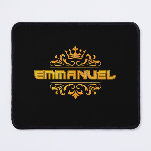 Item preview, Emmanuel Personalized Funny & Unique Custom Name Design with Crown designed and sold by Watsonarts.