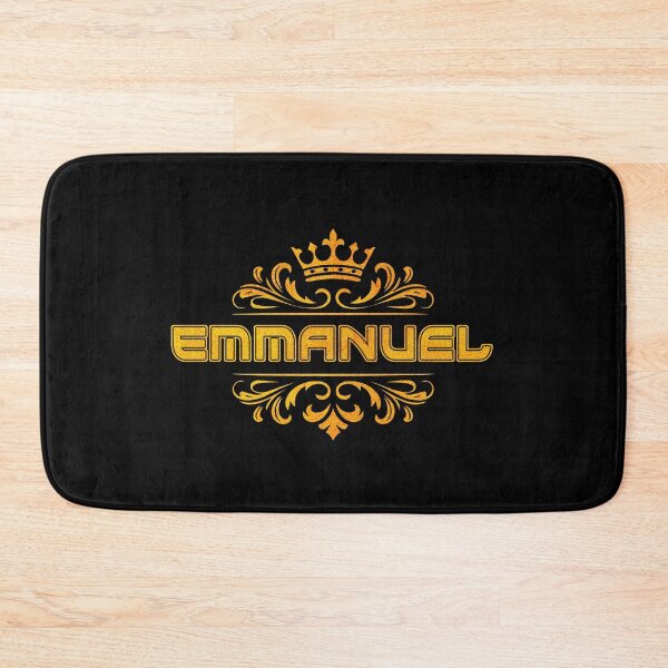 Item preview, Emmanuel Personalized Funny & Unique Custom Name Design with Crown designed and sold by Watsonarts.