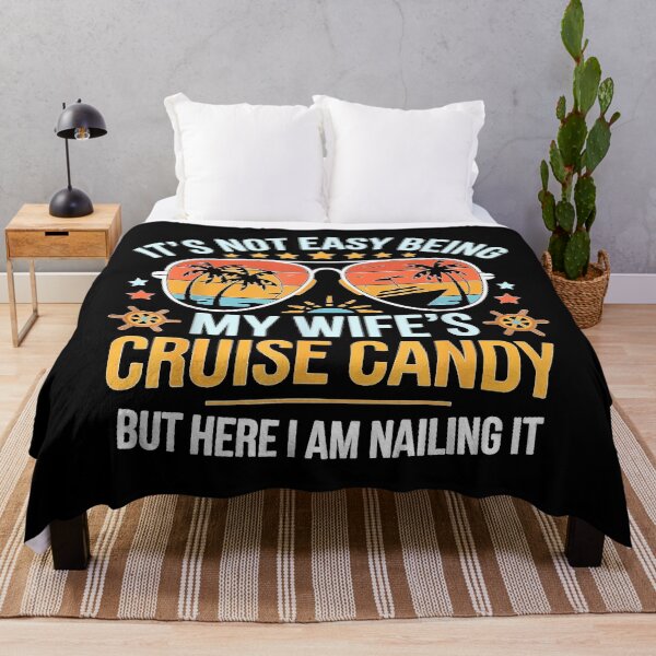 Item preview, It's Not Easy Being My Wife's Cruise Candy Husband Cruise designed and sold by DogoMalulu.