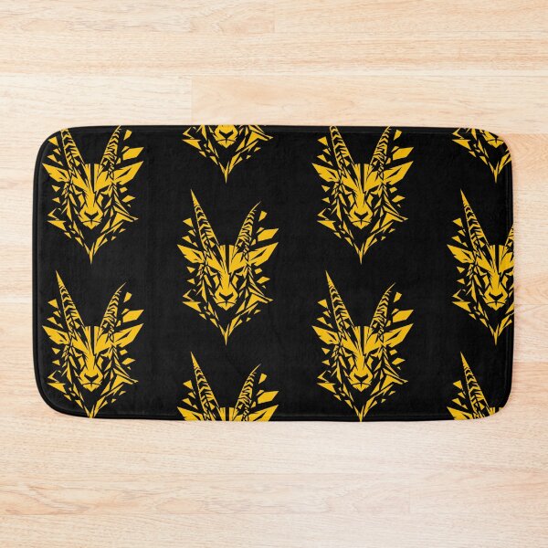 Item preview, Geometric Springbok Gold Wildlife Streetwear designed and sold by JonelCrafts.