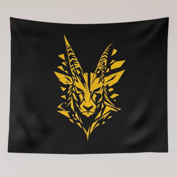 Item preview, Geometric Springbok Gold Wildlife Streetwear designed and sold by JonelCrafts.