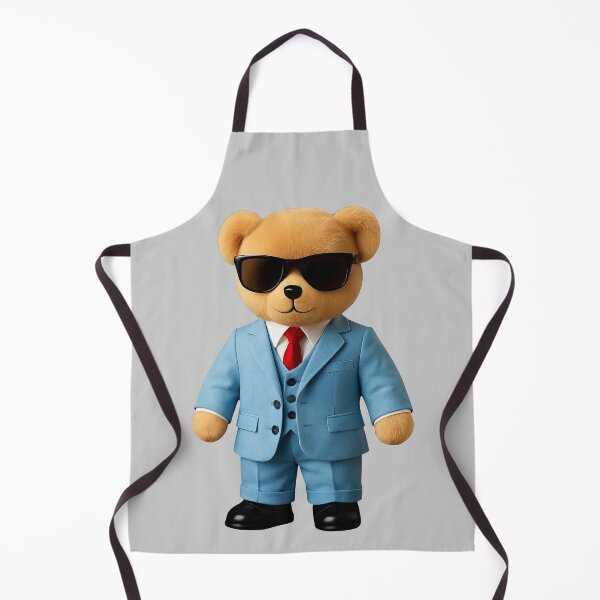 Item preview, Stylish Teddy Bear in Blue Suit Cool Sunglasses Shapes Mania designed and sold by Shapes-Mania.