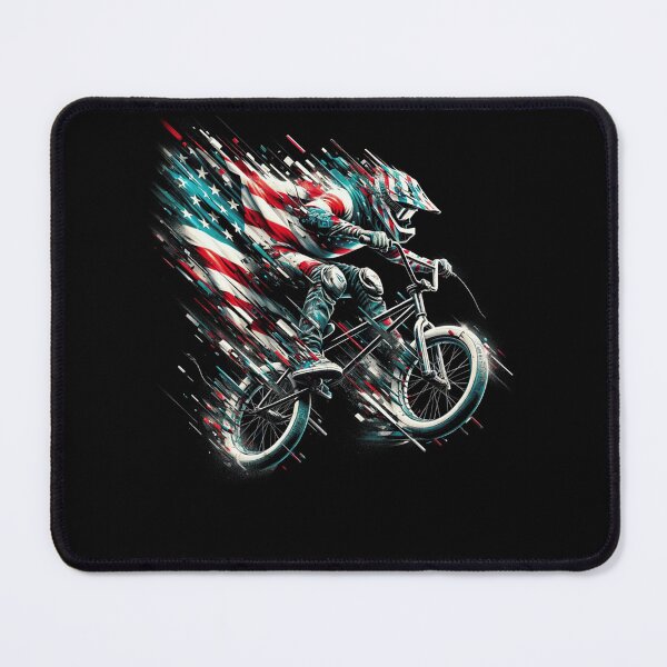 Item preview, BMX American Flag USA - BMX Vintage Distressed BMX designed and sold by PaigeWoodShop.