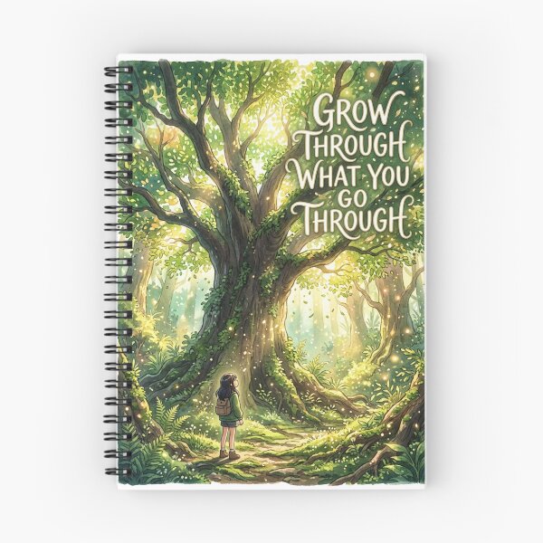 Item preview, Grow Through What You Go Through Nature Quote designed and sold by JonelleTshirts.