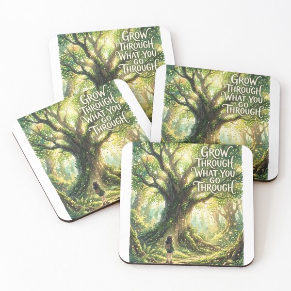Item preview, Grow Through What You Go Through Nature Quote designed and sold by JonelleTshirts.