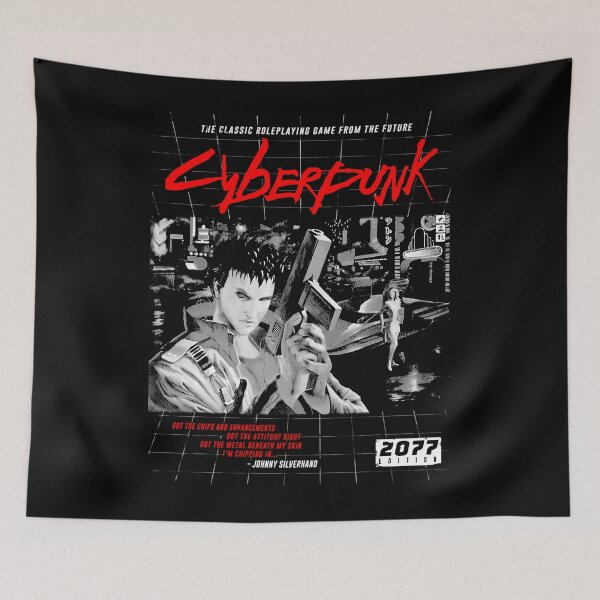 Item preview, Cyberpunk Game 2077 Video  designed and sold by WEELBITE.