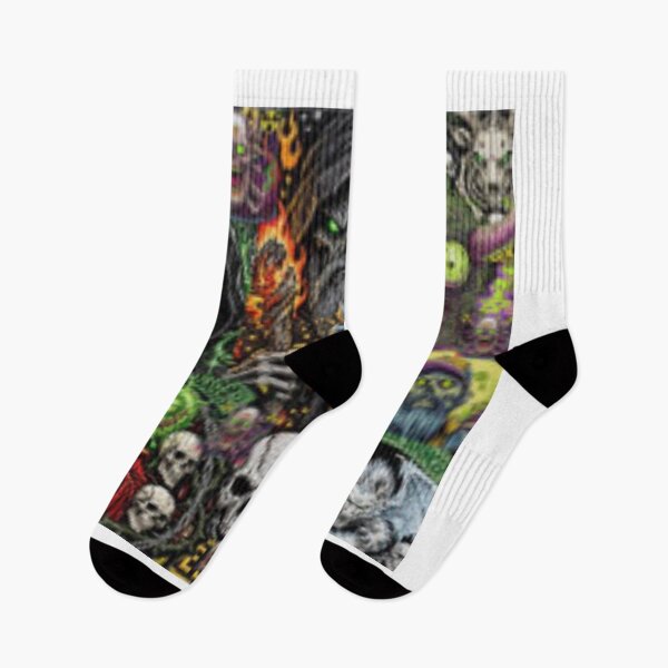 Item preview, Dark Fantasy Horror Collage Grim Reaper Sorcerer | Lowbrow Artwork designed and sold by TOCOCLAWS.