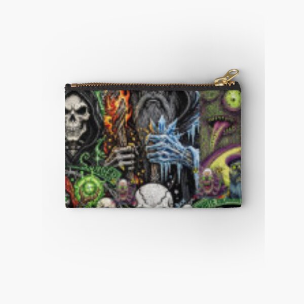 Item preview, Dark Fantasy Horror Collage Grim Reaper Sorcerer | Lowbrow Artwork designed and sold by TOCOCLAWS.