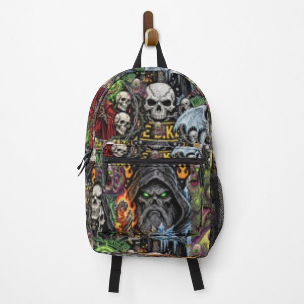 Item preview, Dark Fantasy Horror Collage Grim Reaper Sorcerer | Lowbrow Artwork designed and sold by TOCOCLAWS.