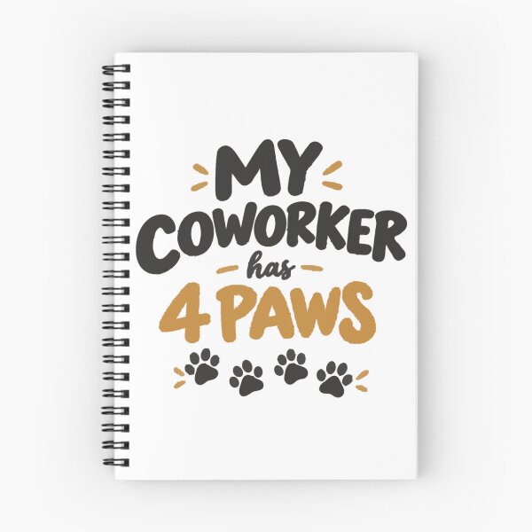 Artikelvorschau, Mein Kollege hat 4 Pfoten – Lustiger Bürohumor für Hundeliebhaber entworfen und verkauft von PawsAndPallette .