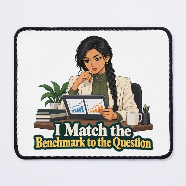 Item preview, Match the Benchmark to the Question Anime Art designed and sold by Bikivuno.
