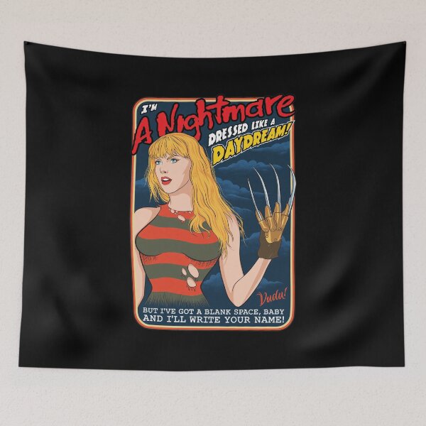 Item preview, Nightmare Daydream Claw Glove Song Lyric Pop Art designed and sold by CECILDATTILA.