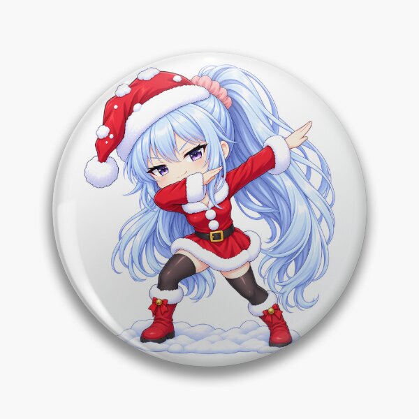 Item preview, Saki Kawasaki Oregairu Christmas Dabbing Meme Pose designed and sold by mildaclairmo.