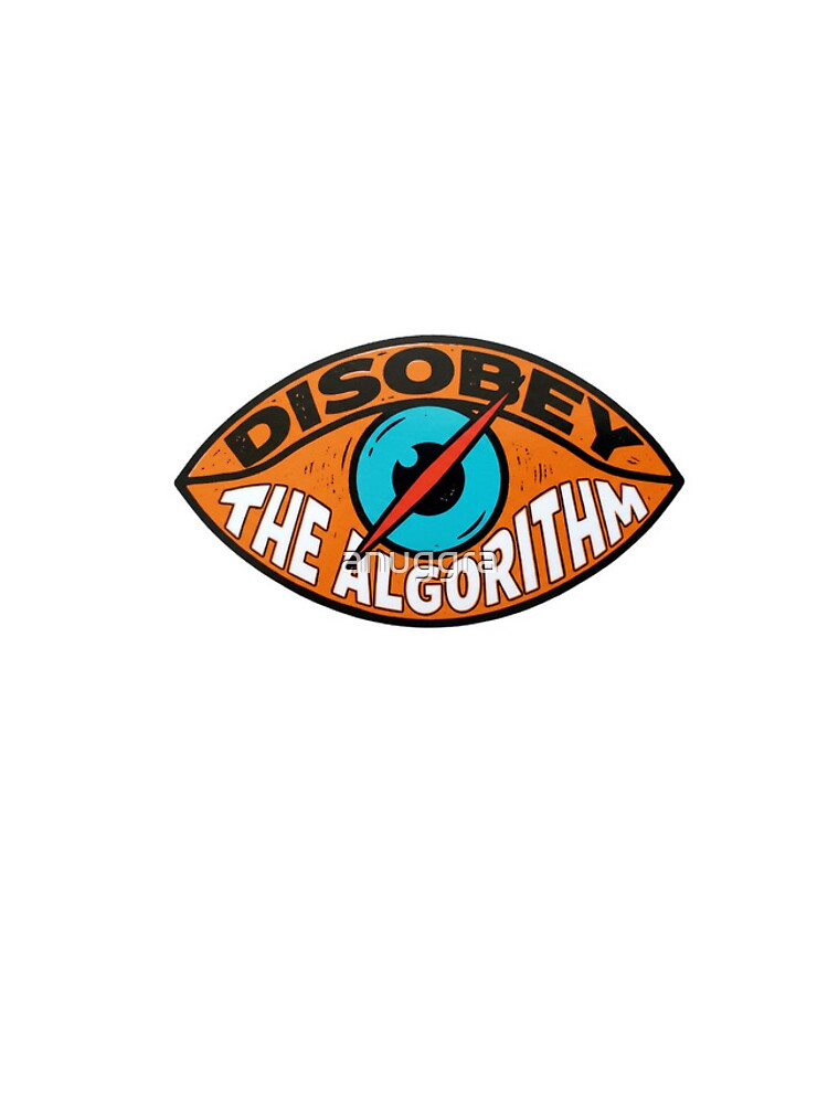 Thumbnail 4 of 4, iPhone Case, Disobey Algorithm designed and sold by anuggra.