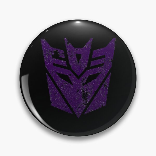 Item preview, Decepticon Logo Damaged designed and sold by ClassicCampfire.